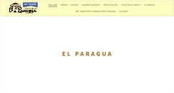 Desktop Screenshot of elparagua.com